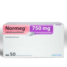 Нормег / Normeg / Леветірацетам 250/500/750 мг